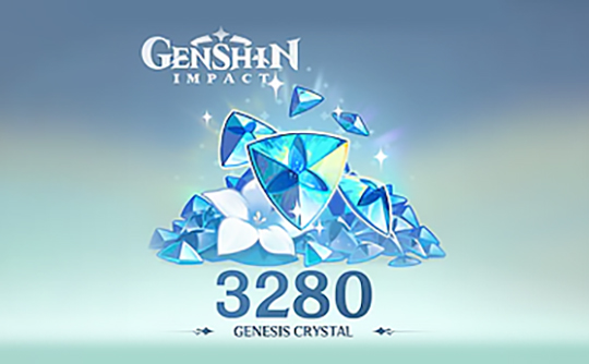 3280创世结晶（国际服）ID直充 原神Genshin Impact